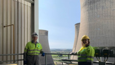 Pictured: Ruth Edwards MP visiting the Ratcliffe-on-Soar power station in 2020. Image: Uniper